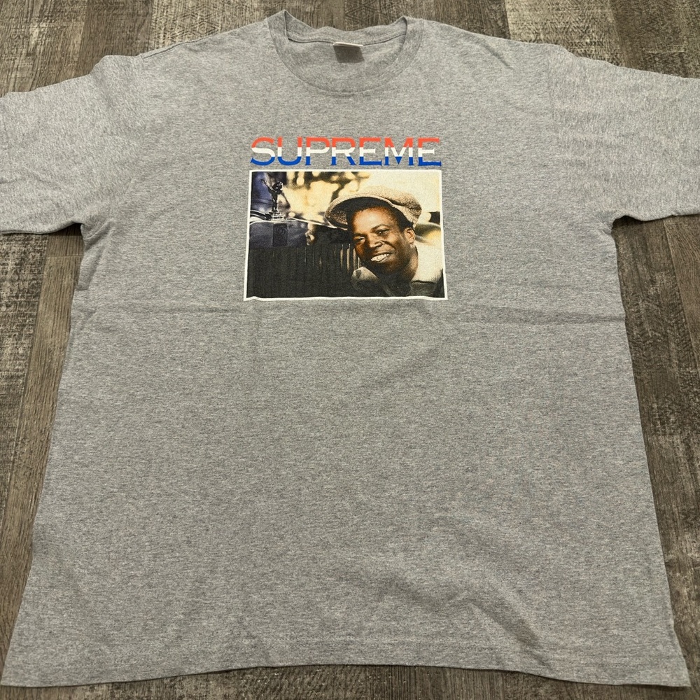 Supreme x Barrington Levy T-Shirt Grey